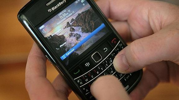 Los usuarios de Blackberry saben bien lo que es teclear con los pulgares. 