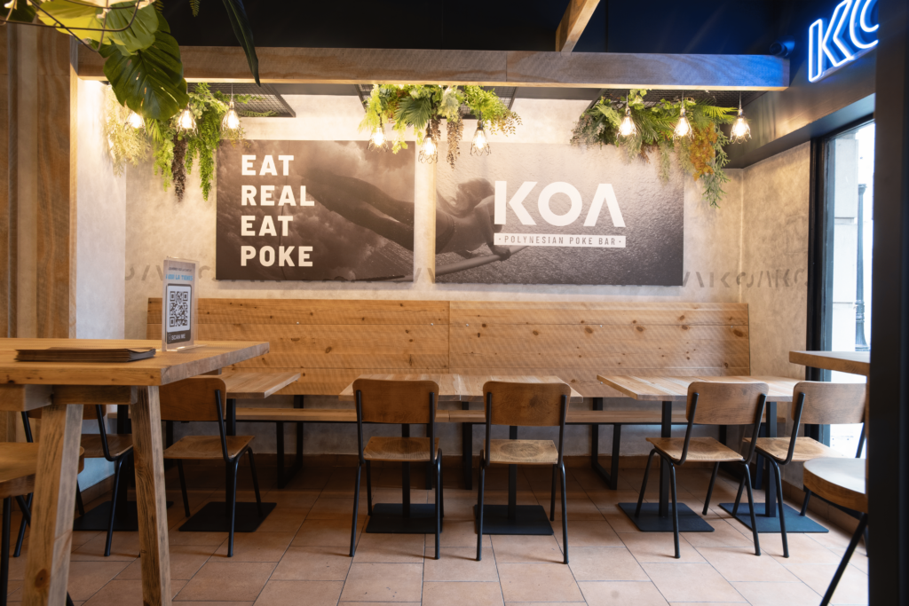 Koa Poke restaurante en Gijón