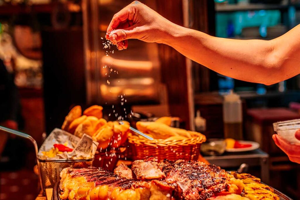 Restaurante El Mancu en Gijón comer en asturias comida tradicional española