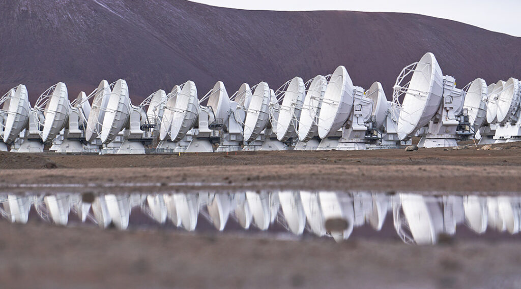 Observatorio ALMA en el desierto de Atacama, Chile