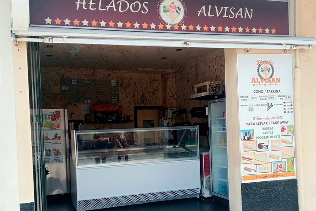 Helados Alvisán en Ribadesella